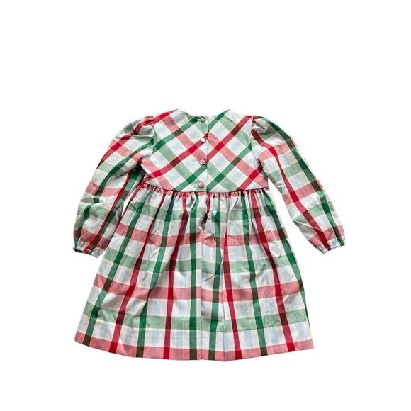 Zuccini Kids Holiday Plaid Dress – Size 4T - Picture 2 of 4